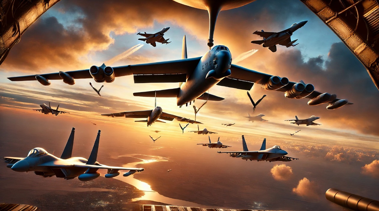 B-52 Bombers Flex Muscle in Middle East | OngoingNow24