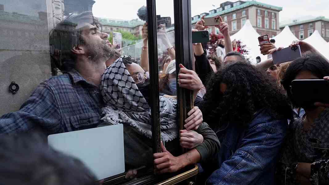 Chaos Erupts at Columbia University Protest Vortex Ignites